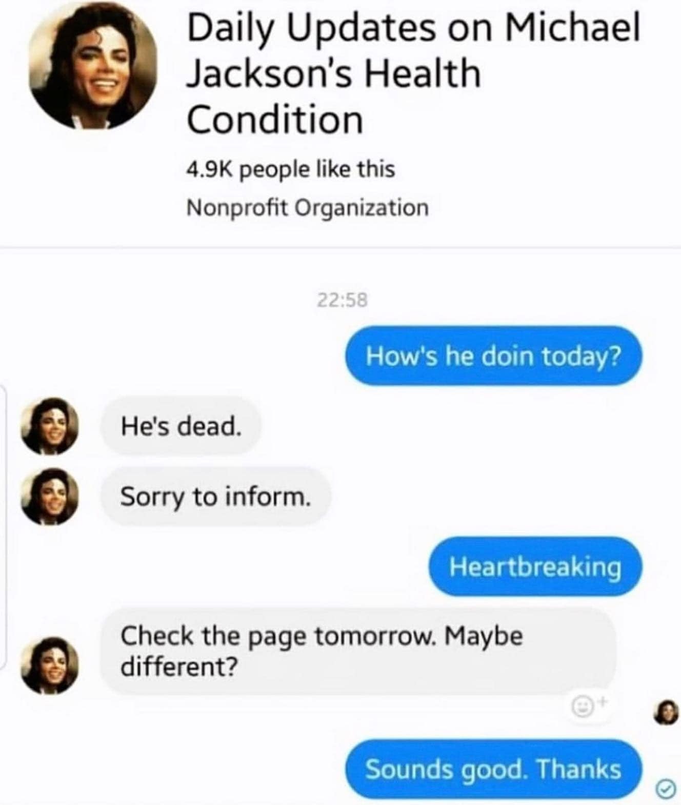 Daily Updates on Michael Jackson's Health Condition