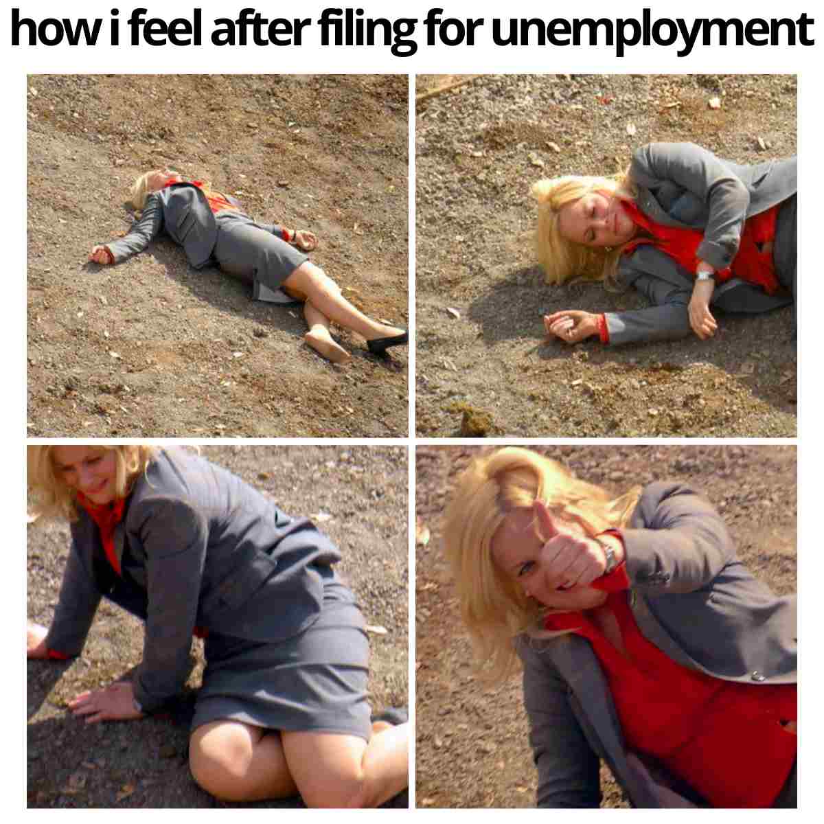 how i feel after filing for unemployment