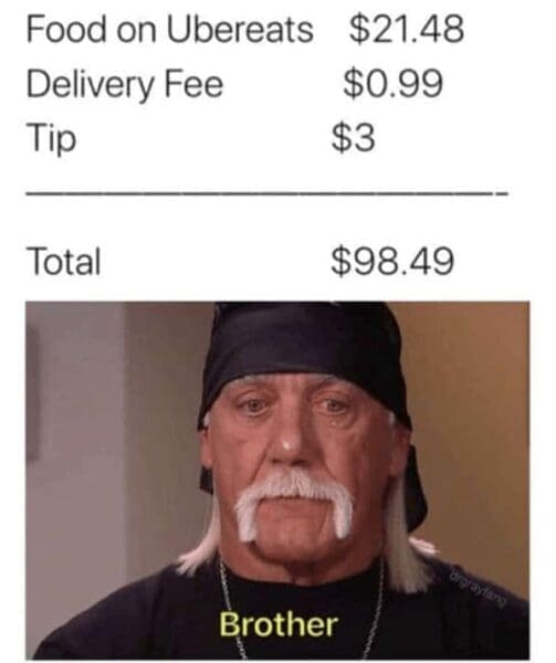 Food Delivery Memes: 37 Memes About Getting The Slop