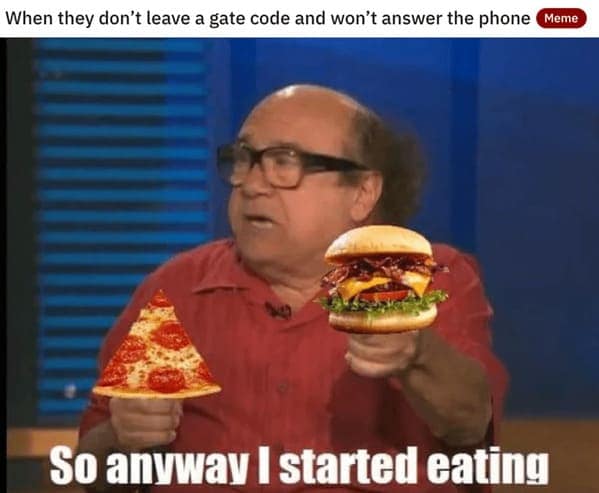 Food Delivery Memes: 37 Memes About Getting The Slop