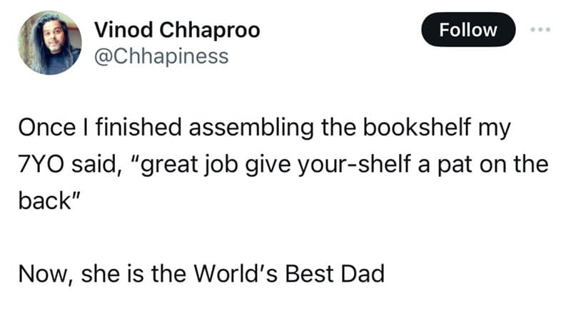 parenting memes, funny parenting tweets, comedic family quips, chuckle-inducing mommy memes, hilarious dad jokes