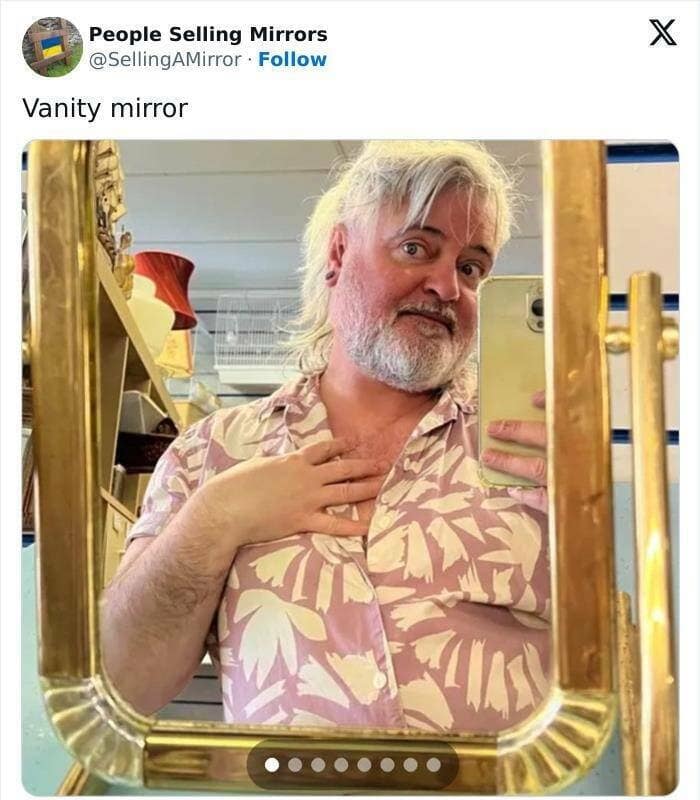 people selling mirrors, mirror sale fails, Online Sales Absurdities, Reflection Photography, Reflective Merchandise Listings, Mirror Market Mishaps,