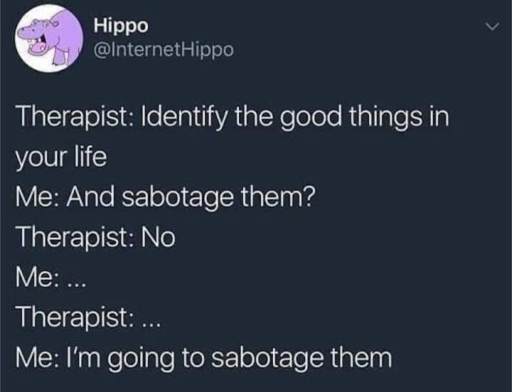 therapy memes, therapist memes