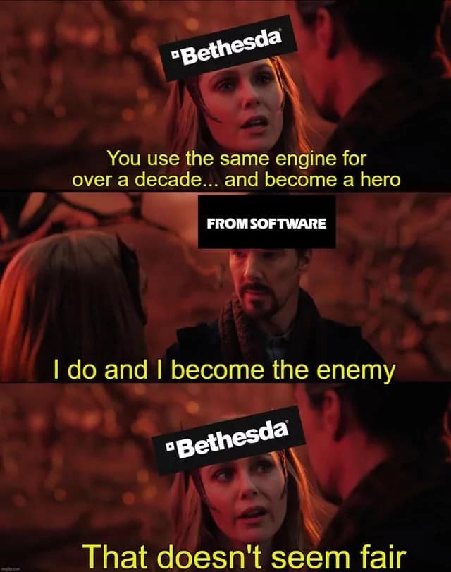 bethesda memes, gamer memes, Gaming glitches, in-game bugs, funny game moments, funny gaming memes, dank gaming jokes