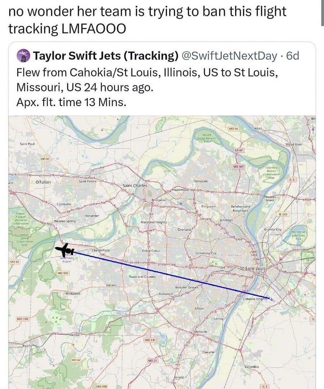 no wonder her team is trying to ban this flight tracking LMFA000