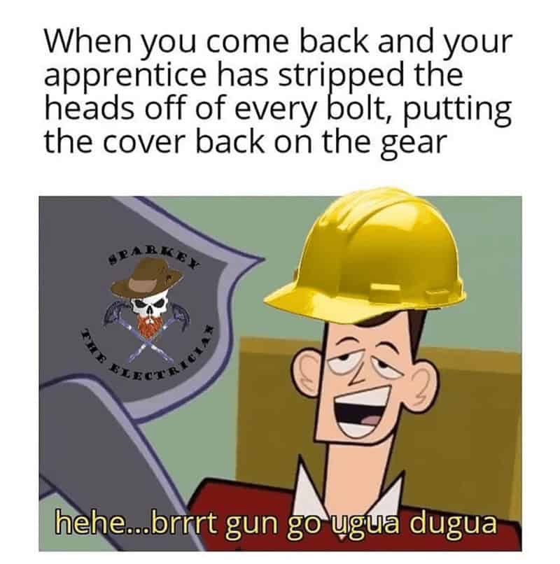 construction jokes, building humor, construction site memes, blue collar memes