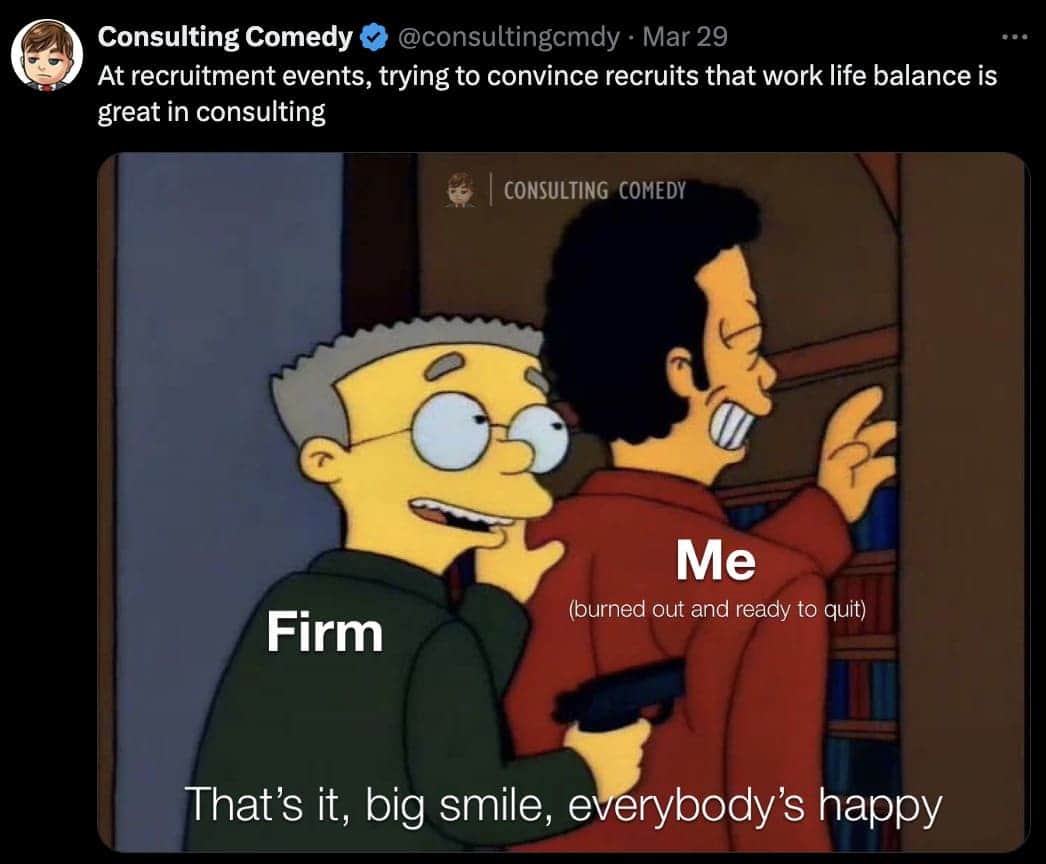 consulting memes, consultant memes, Consultant humor, Business culture satire, workplace satire, corporate culture humor, consulting jokes, funny consulting content