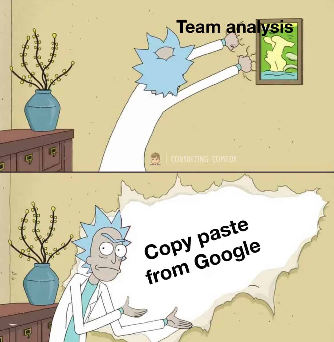 consulting memes, consultant memes, Consultant humor, Business culture satire, workplace satire, corporate culture humor, consulting jokes, funny consulting content