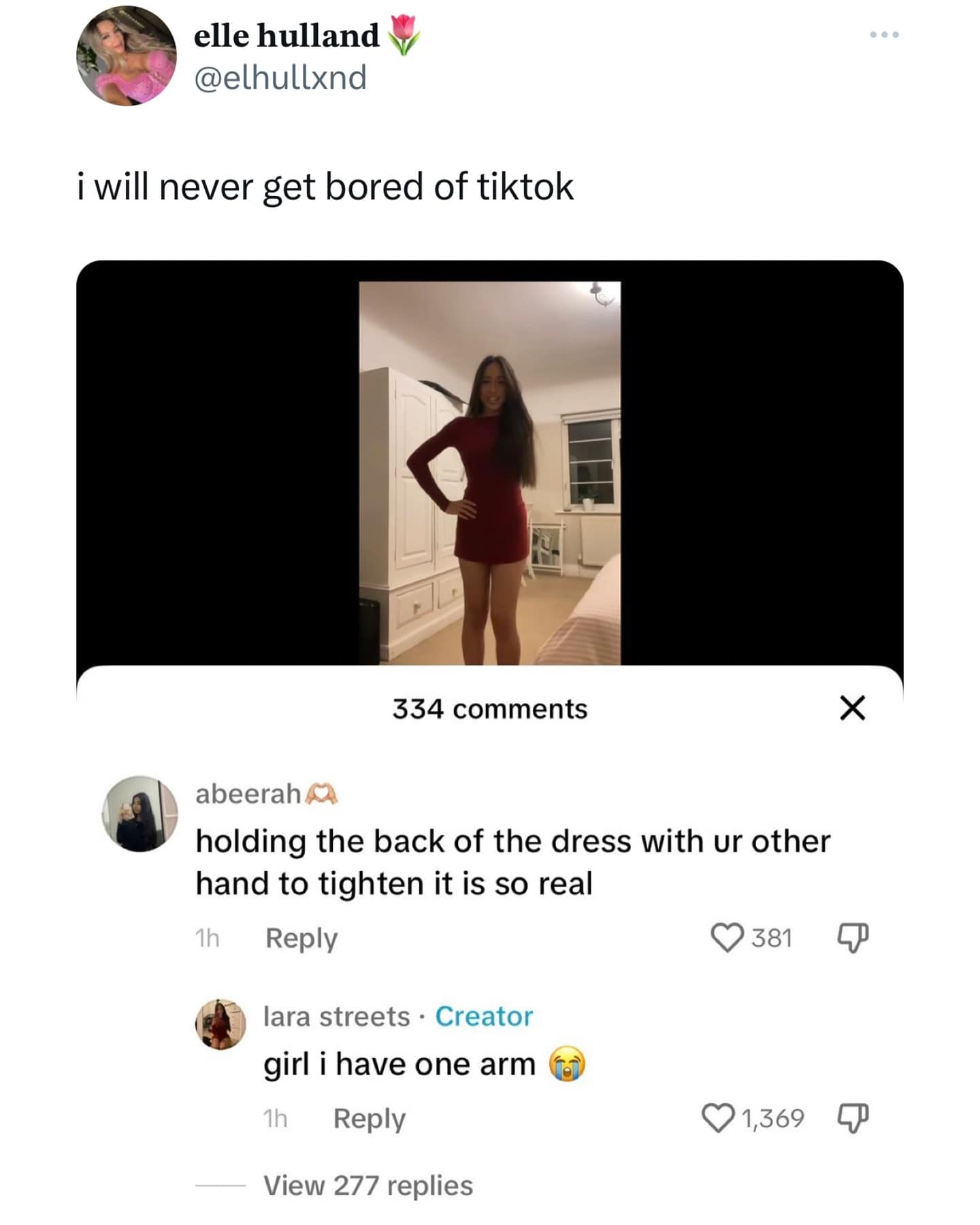 i will never get bored of tiktok