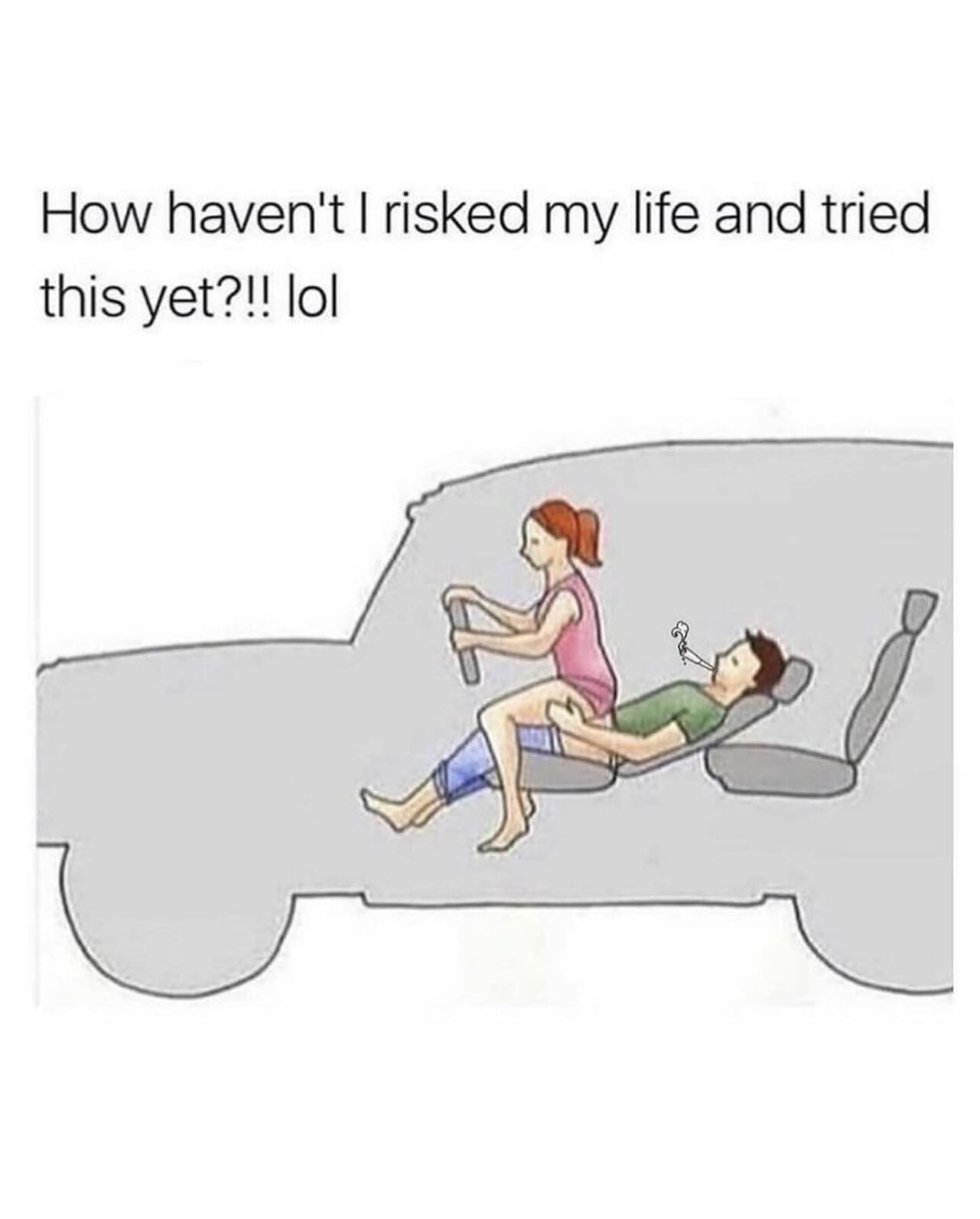 How haven't I risked my life and tried this yet?!! lol