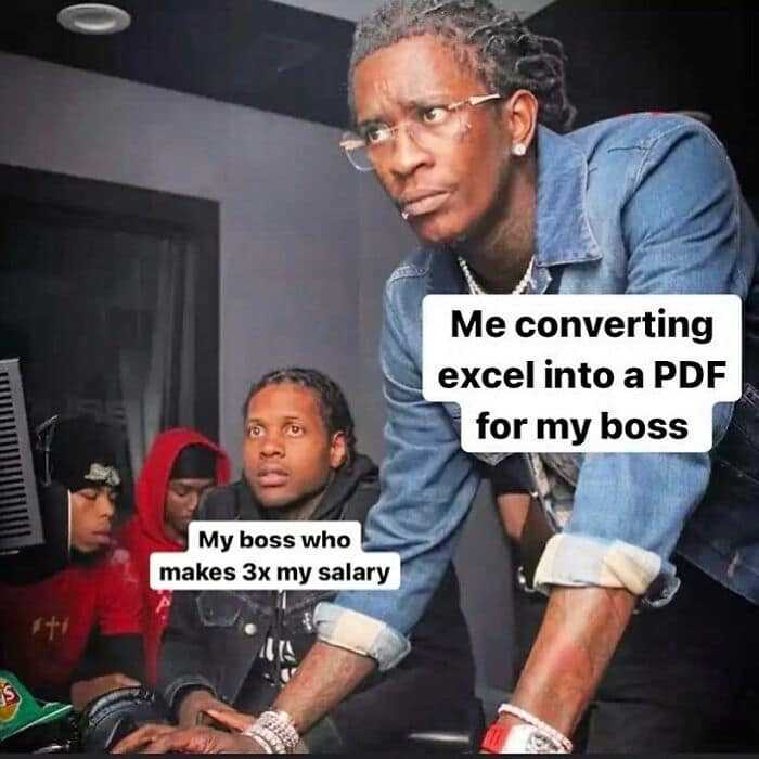 millennial work memes, work memes, workplace humor, office memes, work week jokes