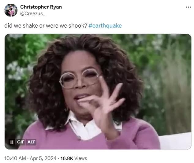 new york earthquake memes, NYC earthquake memes, new york earthquake reactions, Funny New York earthquake reactions, NYC earthquake humor