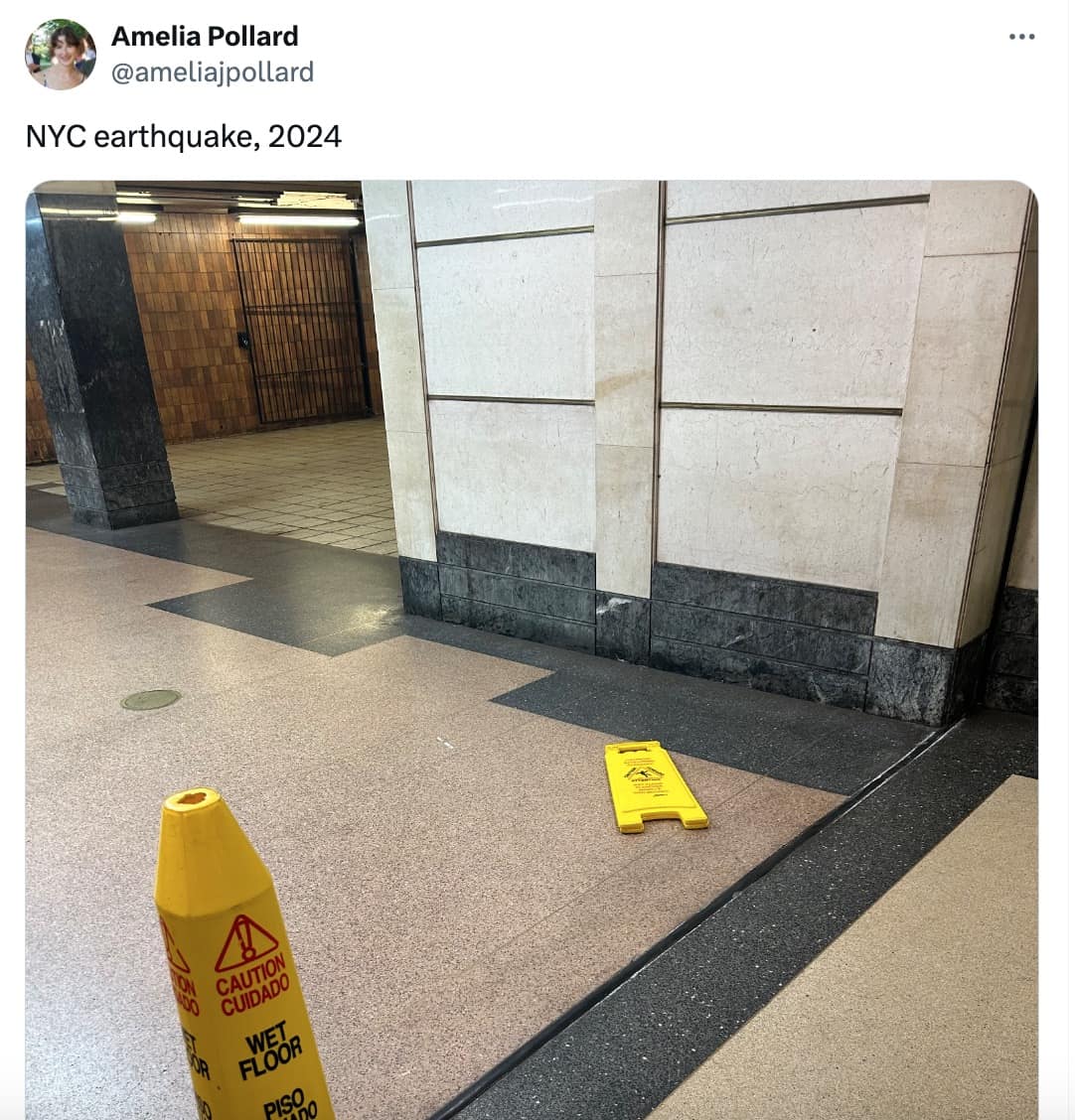 new york earthquake memes, NYC earthquake memes, new york earthquake reactions, Funny New York earthquake reactions, NYC earthquake humor