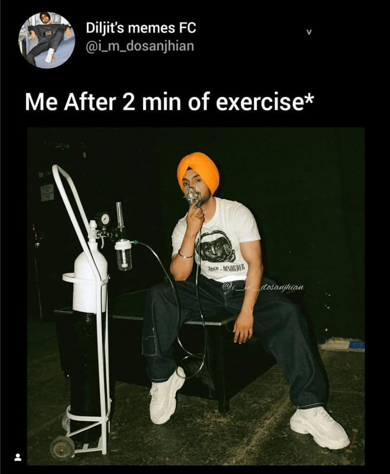 Me After 2 min of exercise*