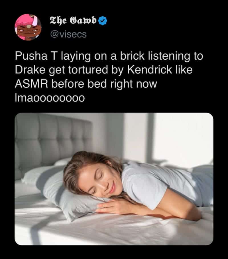 Drake vs Kendrick memes, rap feud memes, music beef tweets