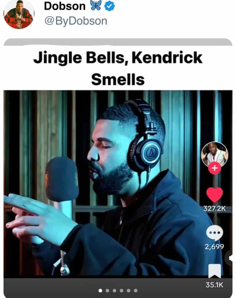 Drake vs Kendrick memes, rap feud memes, music beef tweets