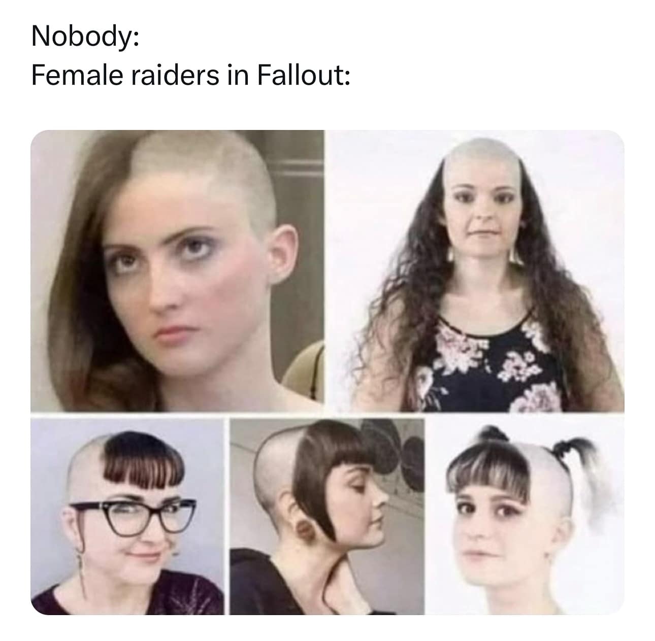 Nobody: Female raiders in Fallout: