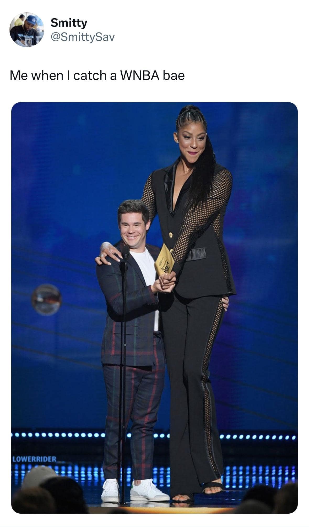 Me when I catch a WNBA bae