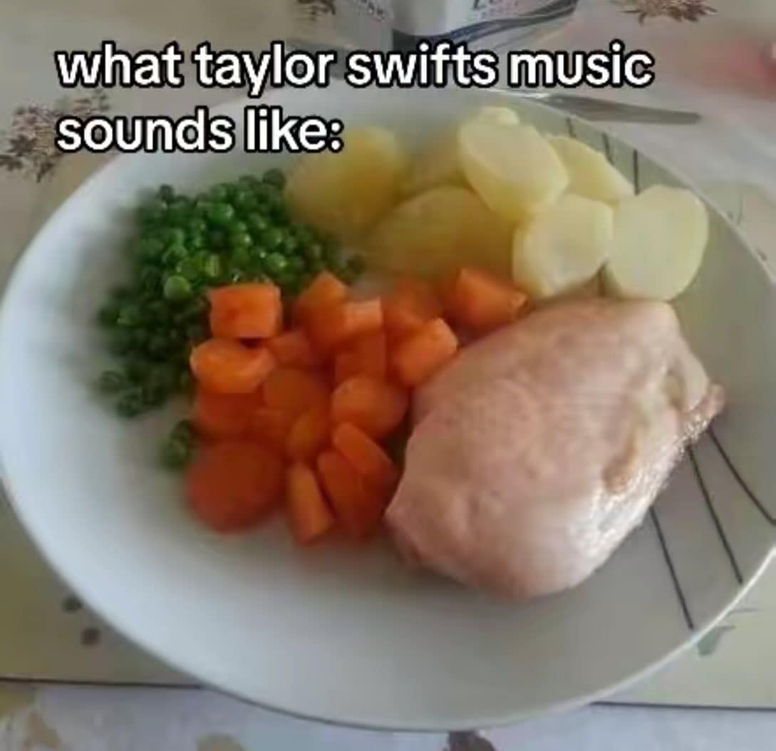 funny pics. what taylor swifts music sounds like: