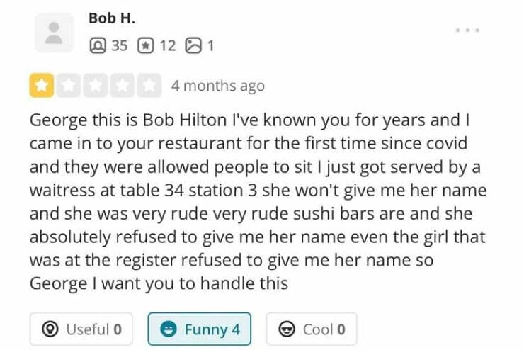 funny yelp reviews, Hilarious Business Replies, Yelp Fails, Online Reviews Gone Wrong, Customer Catastrophes, Comedy Critique Capers, Yelp Yarns
