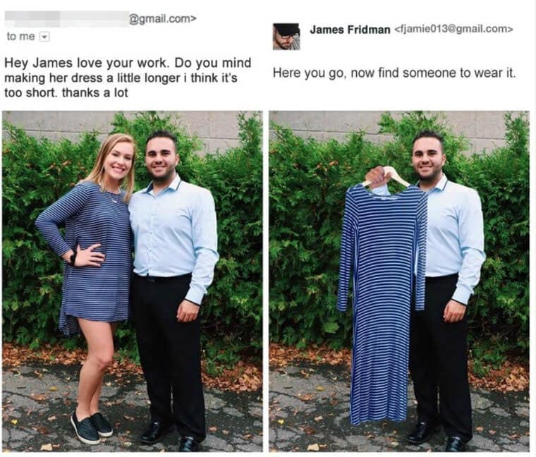 James Fridman, funny photo edits, Photoshop fails, internet humor, Photoshop jokes, hilarious photo edits, creative photo manipulations