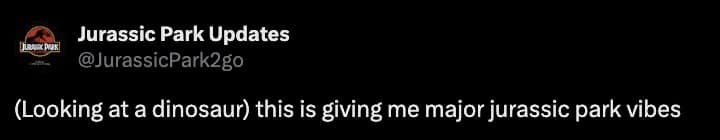 jurassic park updates