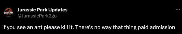 jurassic park updates