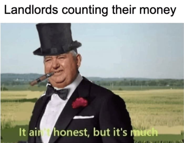 landlord memes, awful landlords, funny landlord stories, tenant struggles, hilarious rental experiences, landlord jokes, rental humor, tenant memes