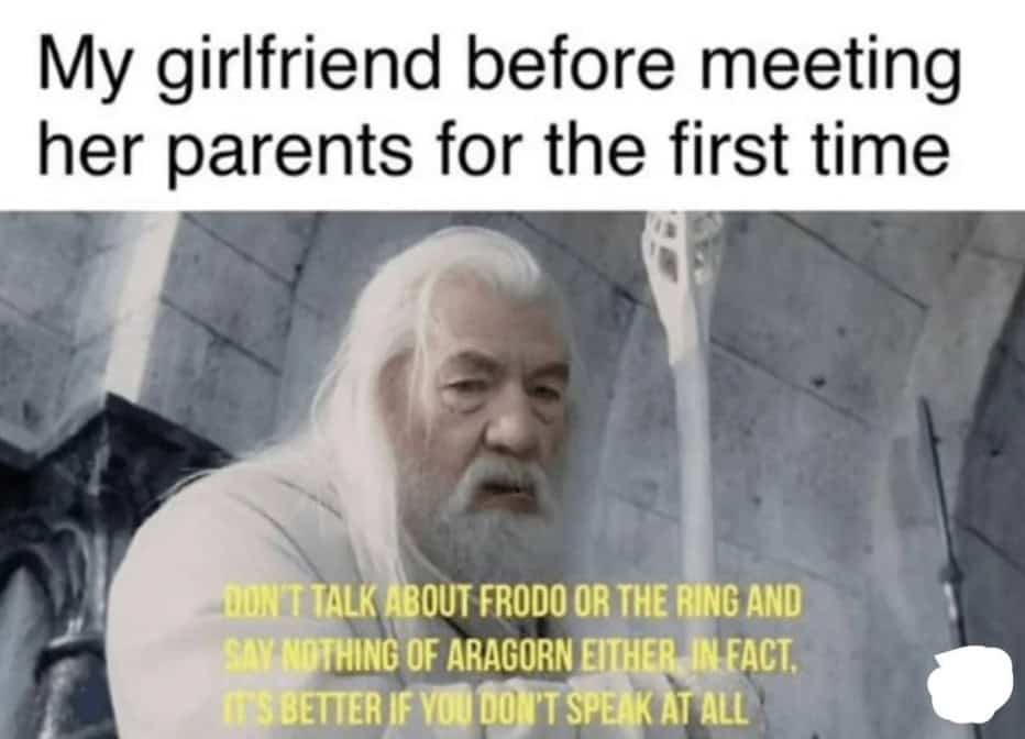 LoTR memes, Lord of the Rings memes, Lord of the Rings humor, Tolkien fandom jokes, funny Middle-earth references, LOTR comedic content, hilarious parodies of the Ring trilogy, witty memes for hobbits and wizards alike