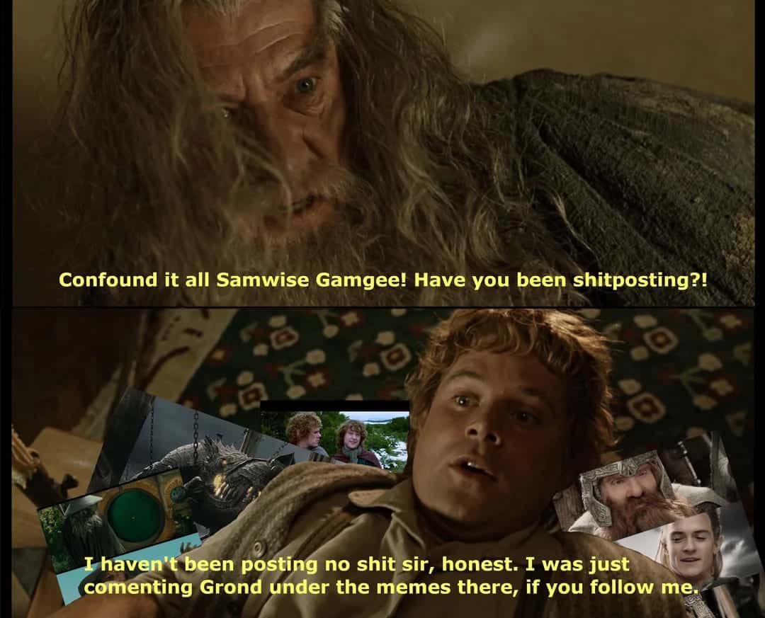 lotr memes, lord of the rings memes, tolkien memes, Lord of the Rings jokes, Funny Middle-earth memes, Hobbit memes, Fantasy parody memes