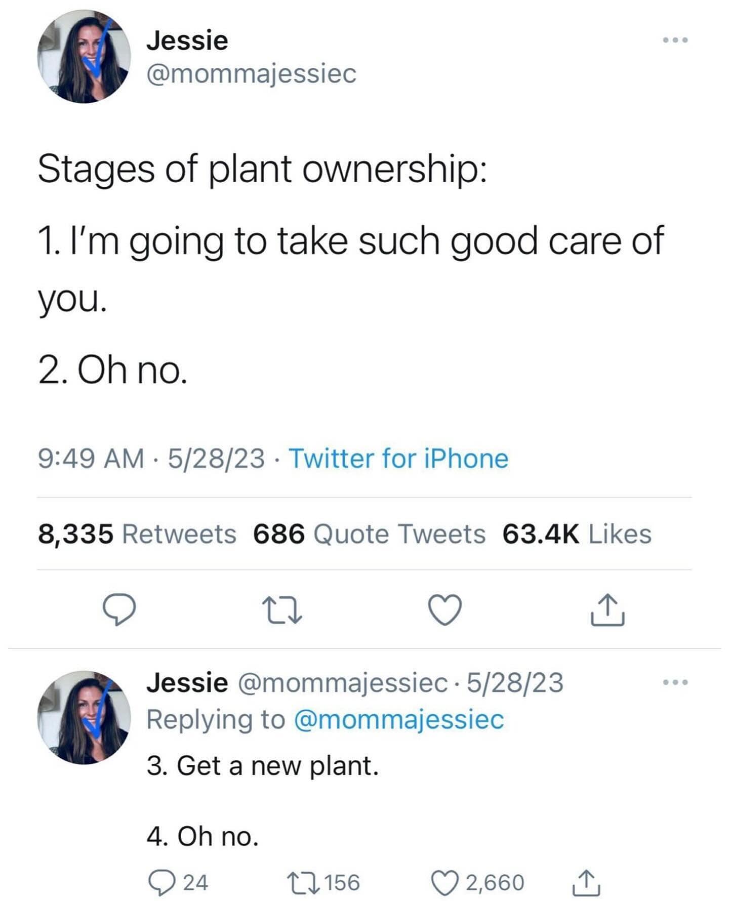 funny memes. Stages of plant ownership: 1. I'm going to take such good care of you. 2. Oh no.