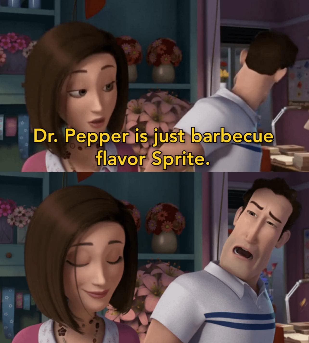 funny pics. Dr. Pepper is just barbecue flavor Sprite.