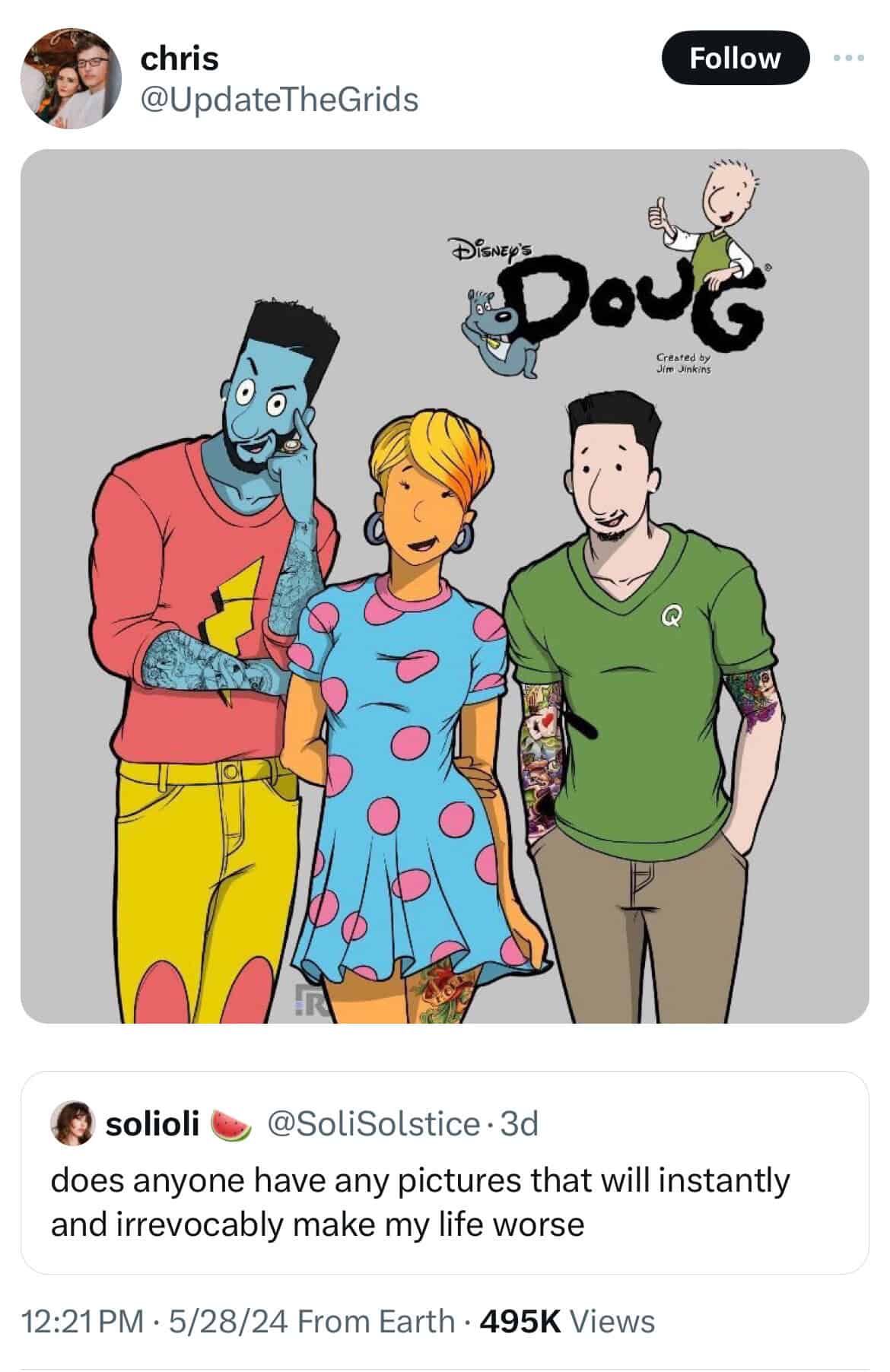 does anyone have any pictures that will instantly and irrevocably make my life worse