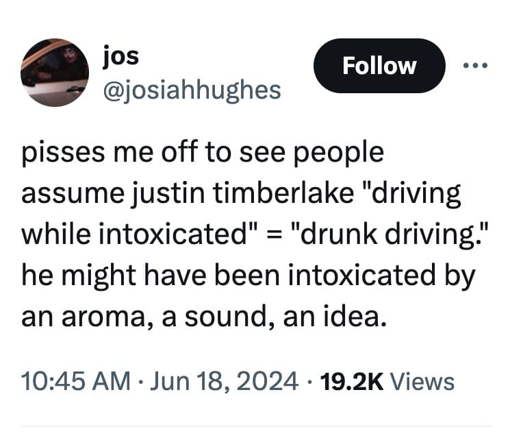 justin timberlake dui memes