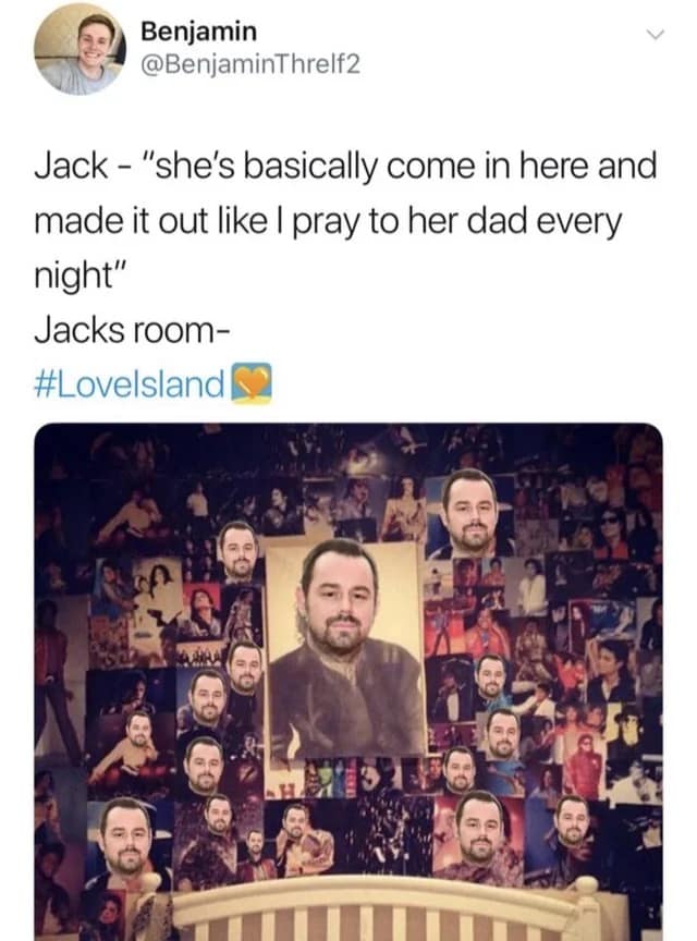 love island memes, trashy reality TV, dating shows