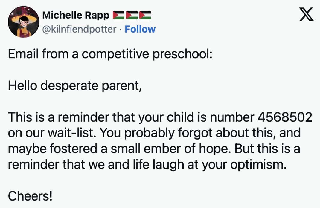 preschool memes, funny tweets from parents