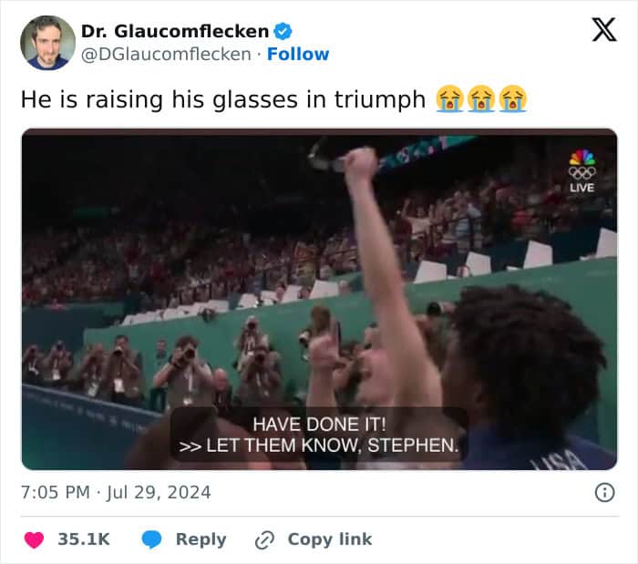 Steven Ned memes, Olympic humor, Viral athletes, Gymnastics memes