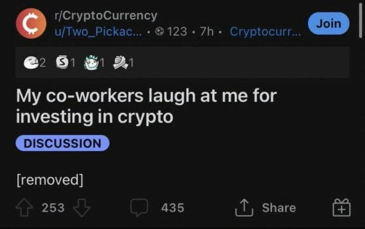 crypto memes.
