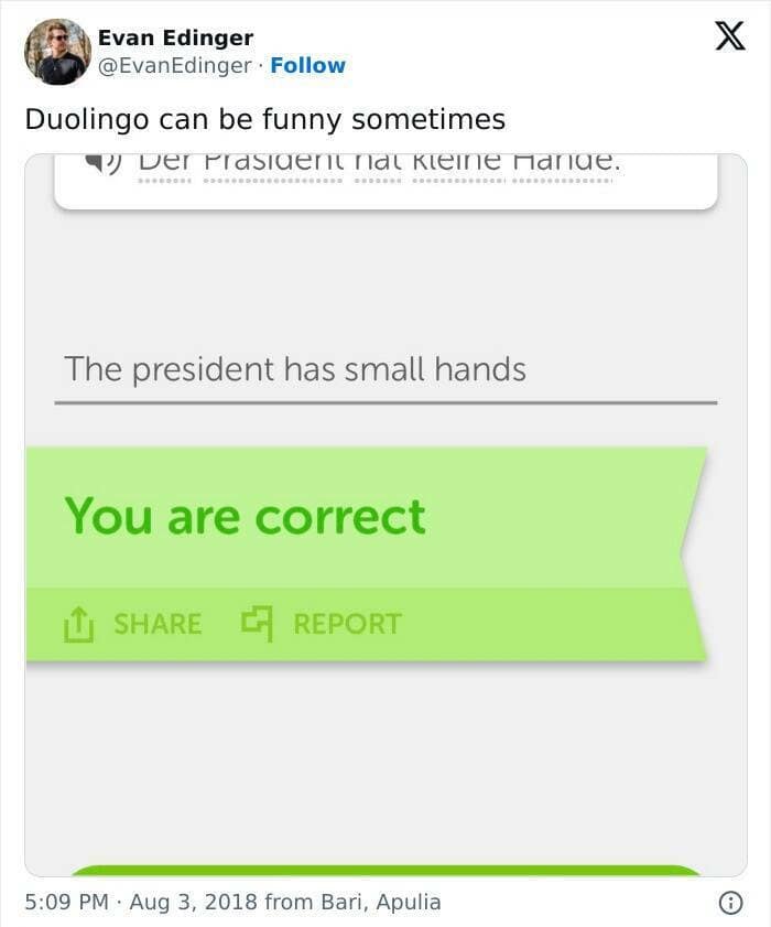 duolingo memes, language learning jokes, app humor, motivational memes