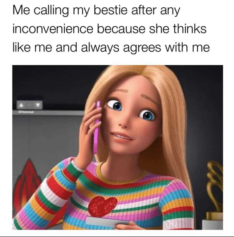 friendship memes, BFF memes, girl squad humor, bestie jokes, sisterhood memes, best friend humor, friendship jokes
