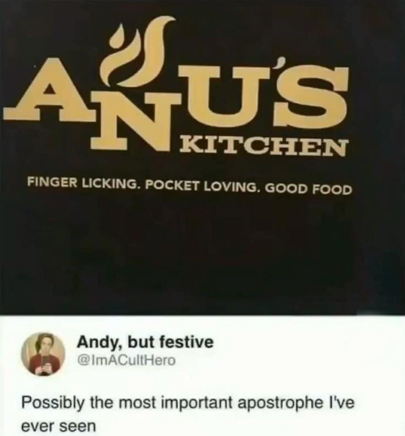 funny memes. Possibly the most important apostrophe I've ever seen