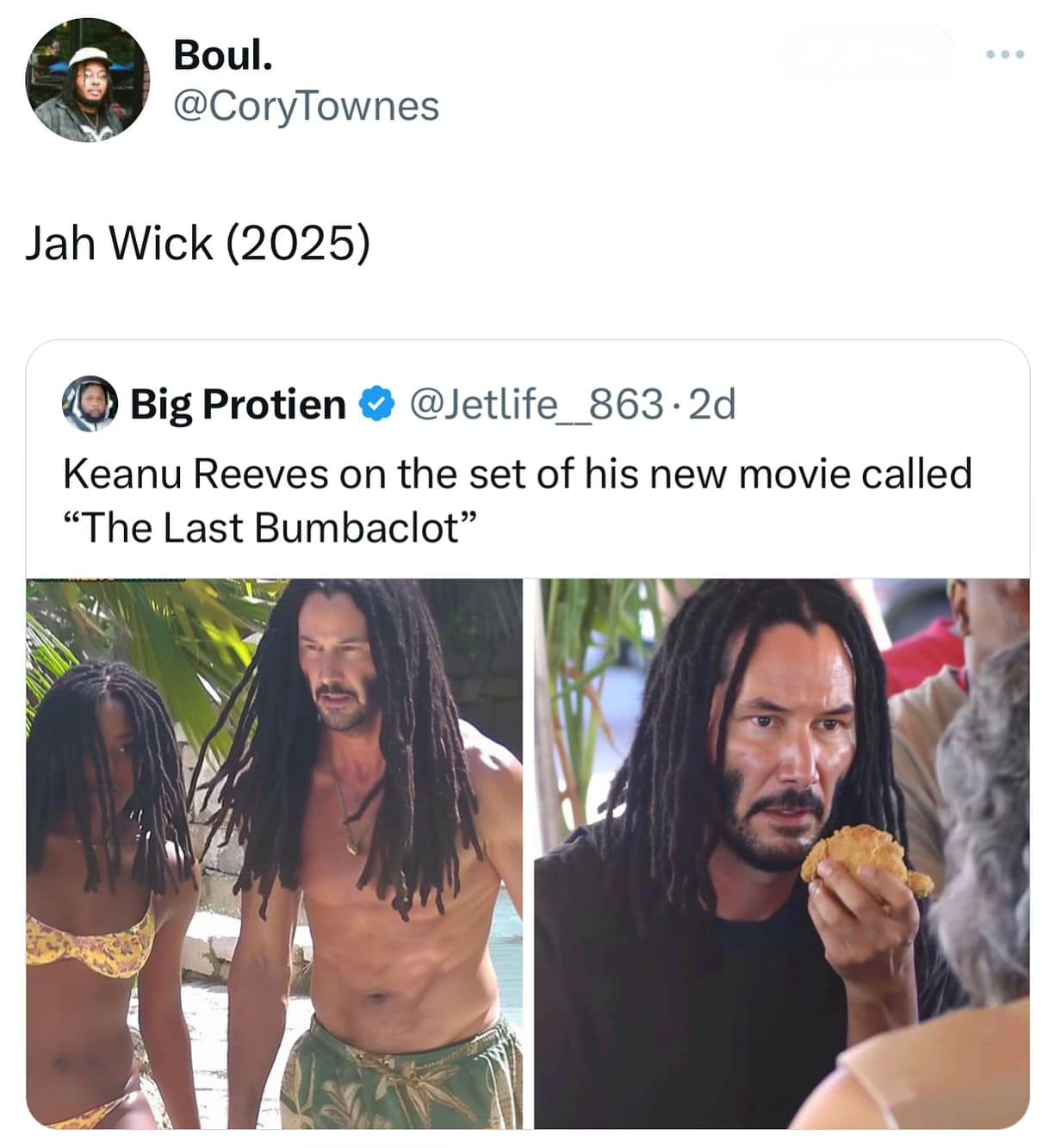 funny pics. Jah Wick (2025)