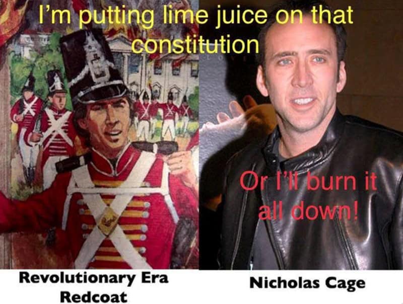 Nicholas cage memes.