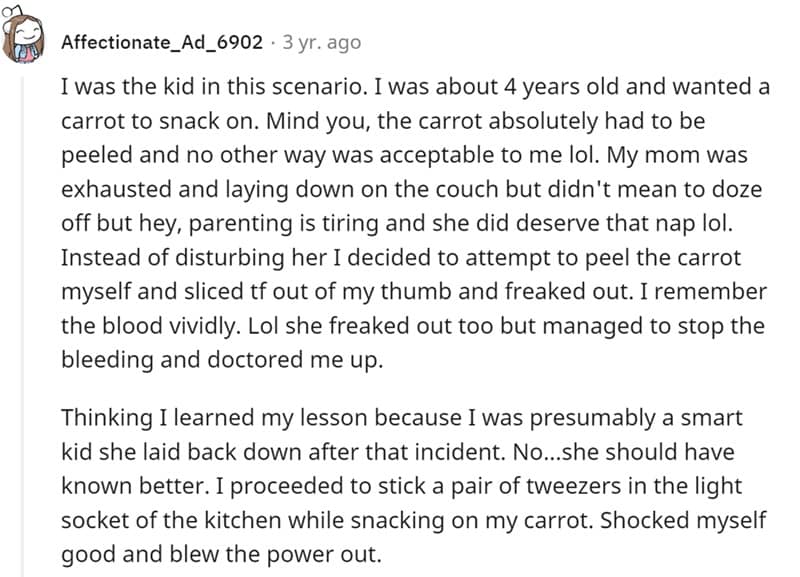 parenting memes, funny parent stories, kids left unattended memes, relatable parenting humor, parent humor, children antics, family funnies