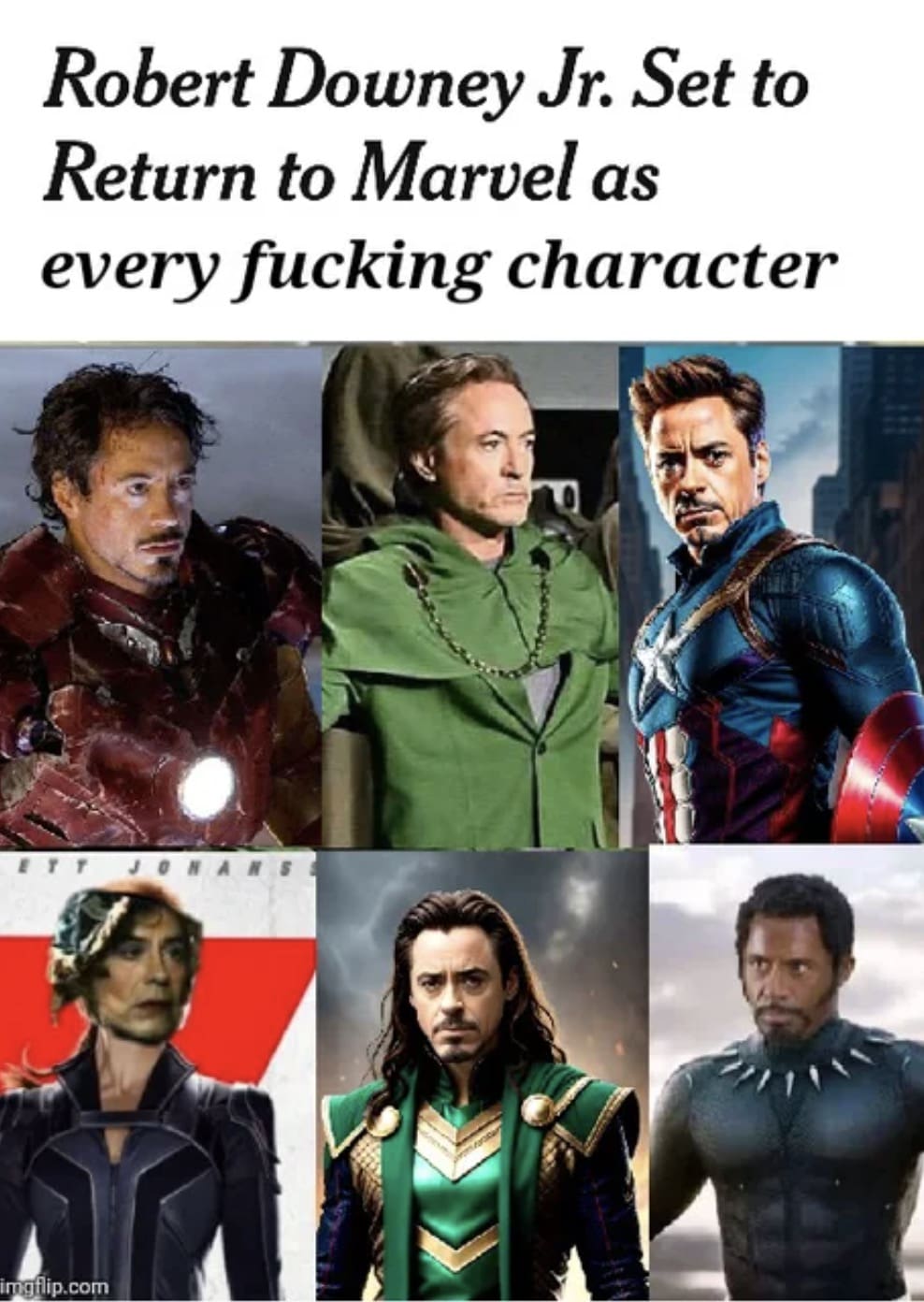 robert downey jr dr doom memes-20-20240730 - Thunder Dungeon | The Funniest  Memes. Period., image size:988x1392