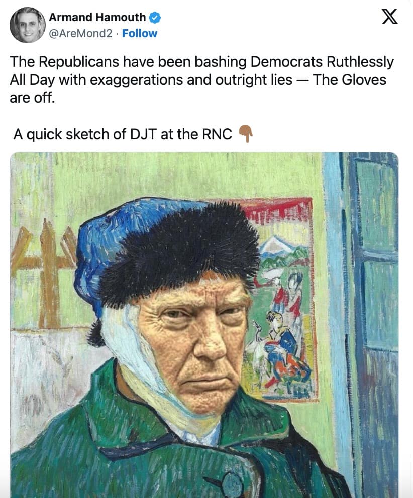 Trump ear pillow memes, trump ear bandage memes, trump ear bandage, trump ear pillow, trump ear memes, Trump RNC memes, political humor, Trump ear covering memes, Trump ear injury memes, political satire