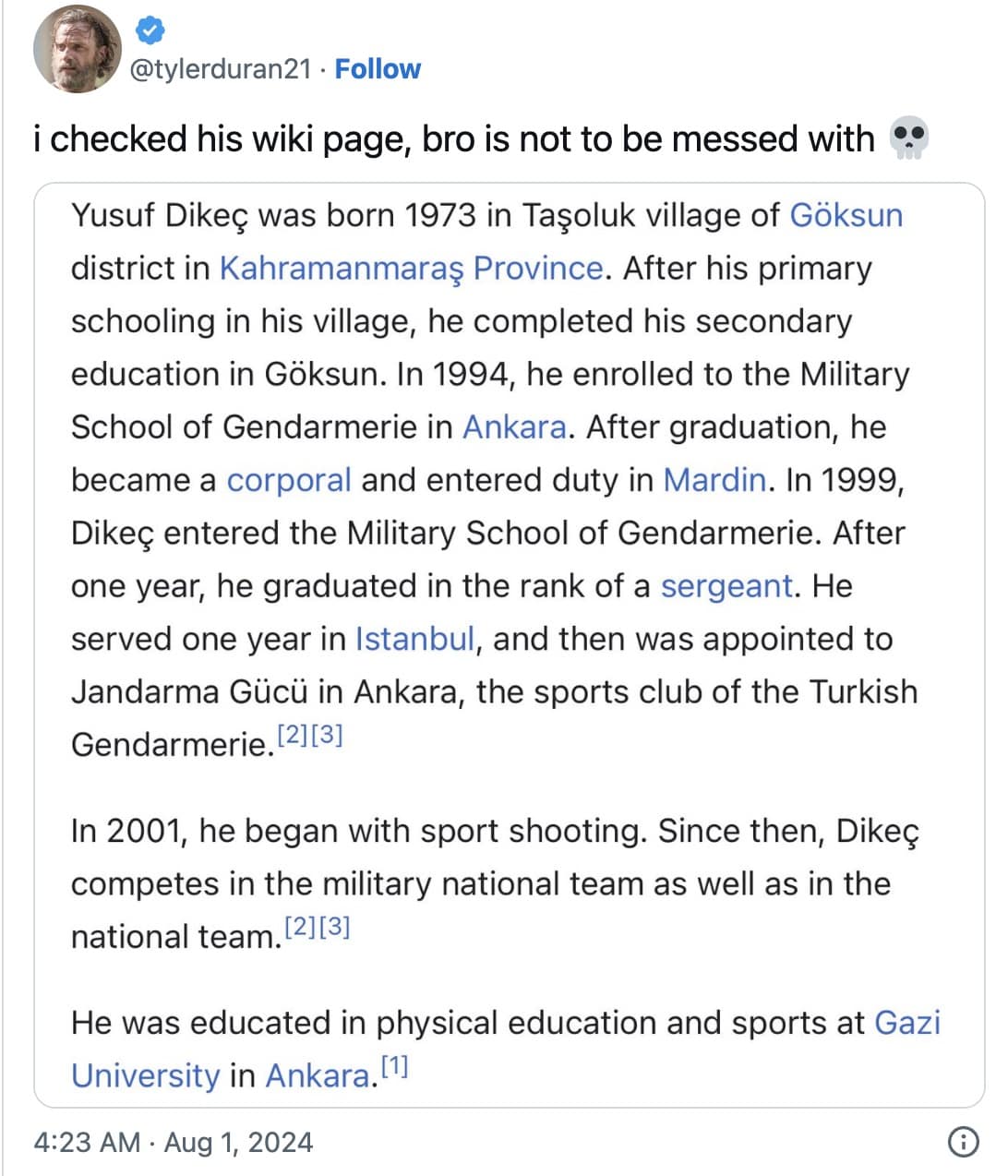 Yusuf Dikec Memes, turkish shooter memes, Olympic shooter memes