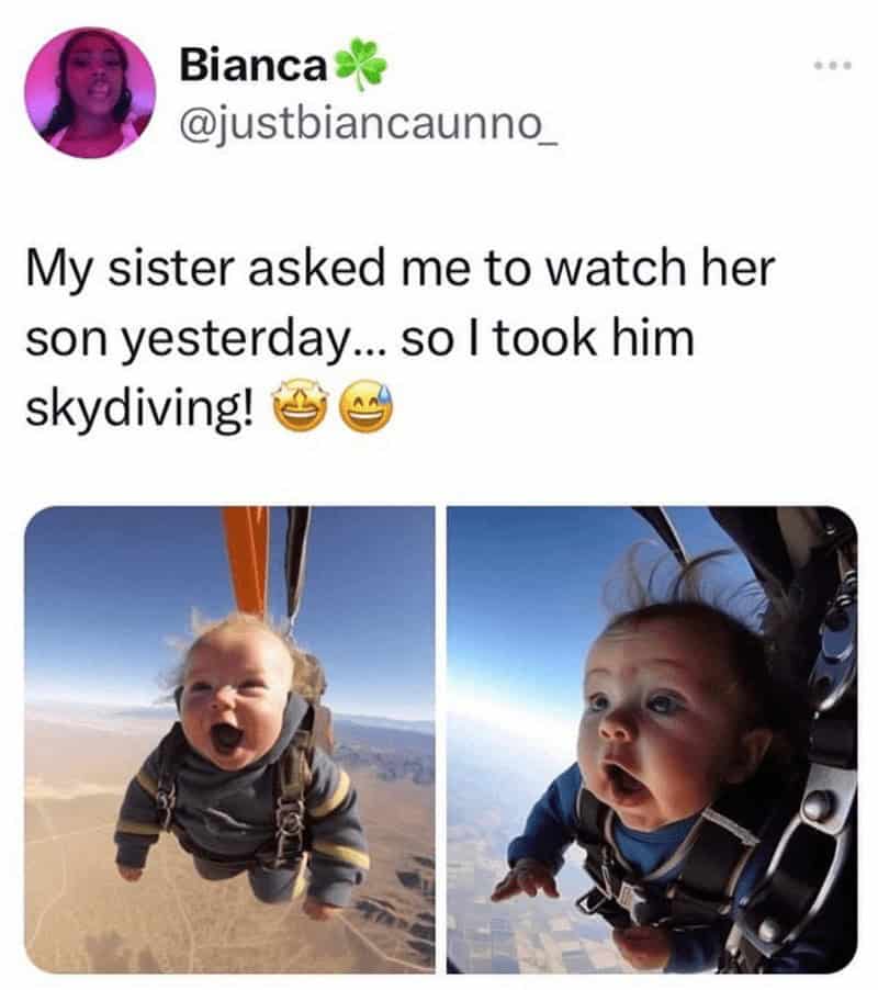 babysitting memes, babysitter memes, funny babysitting experiences, Hilarious kid memes