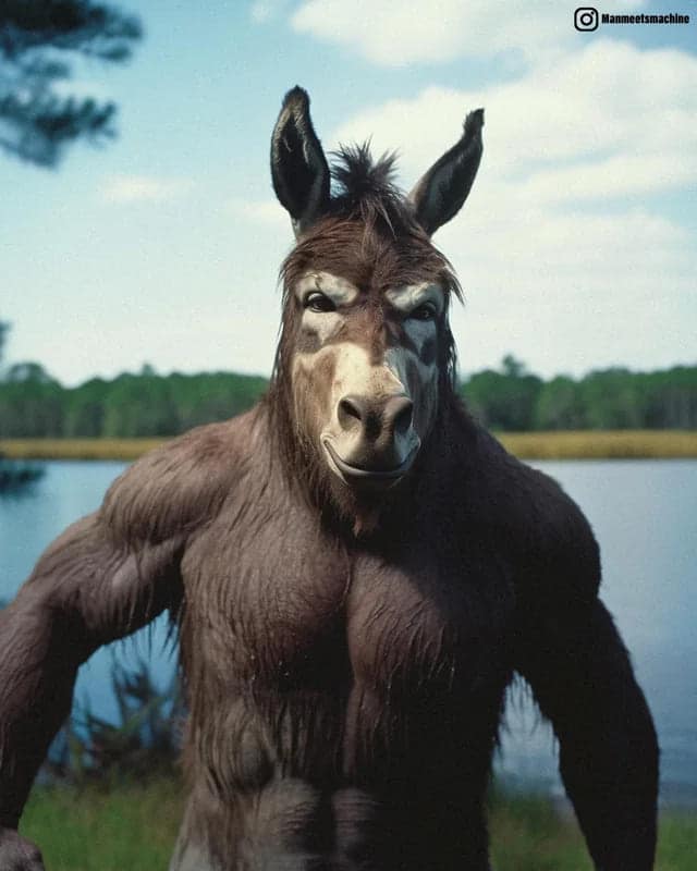 cursed ai images, cursed images, AI-generated art, Disturbing AI creations