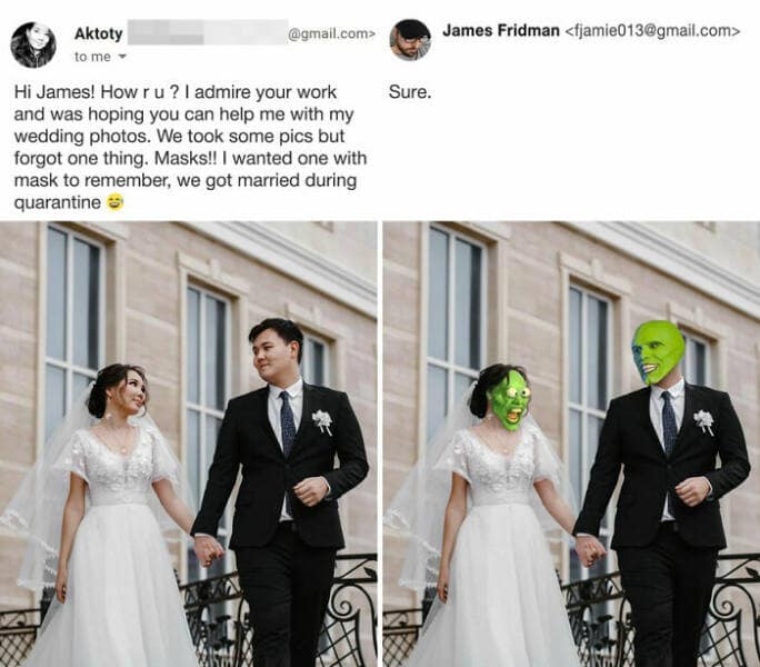 james fridman, Photoshop fails, internet humor, Photoshop jokes, hilarious photo edits, creative photo manipulations